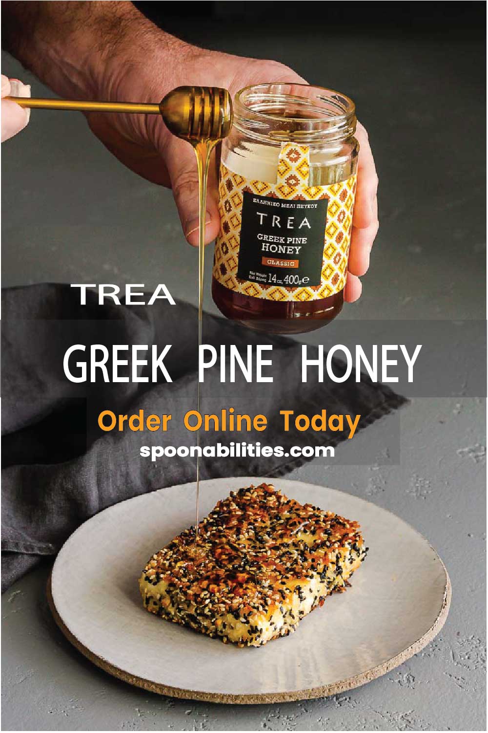 Honey - TREA Greek Pine Honey