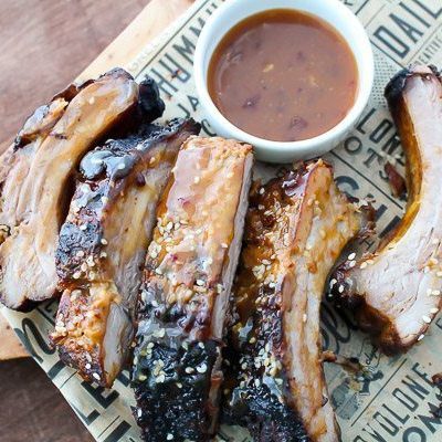 Baby Back Ribs with Jalapeno Pepper Mustard Spoonabilities