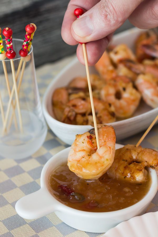 Pan Grilled Shrimp with Roasted Pineapple Habanero Sauce. Featuring the spicy, sweet and charred Roasted Pineapple Habanero Sauce, price $7.99. Find this product and more easy recipes at Spoonabilities.com