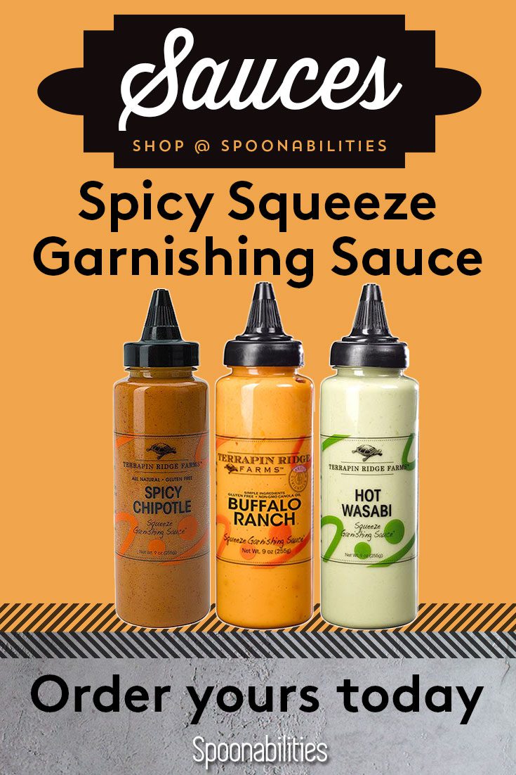 Spicy Squeeze Garnishing Sauce 3-pack Gift Set