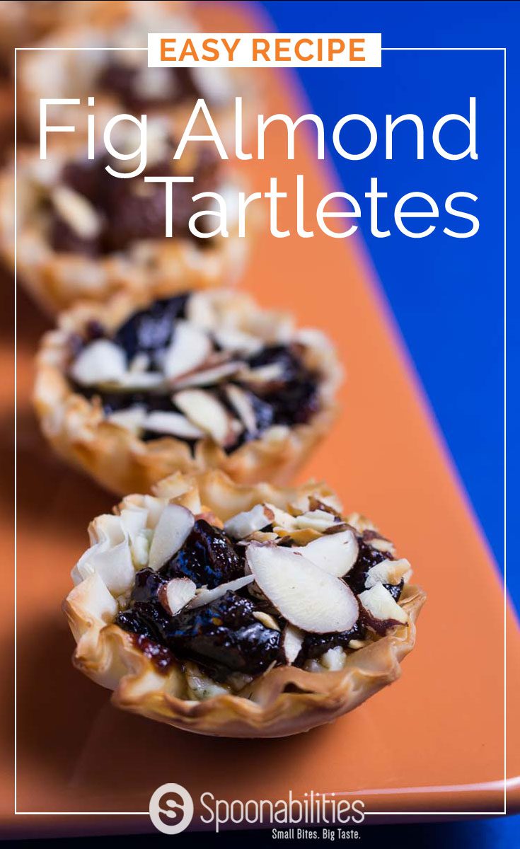 Fig Almond Tartlets Appetizer Recipe