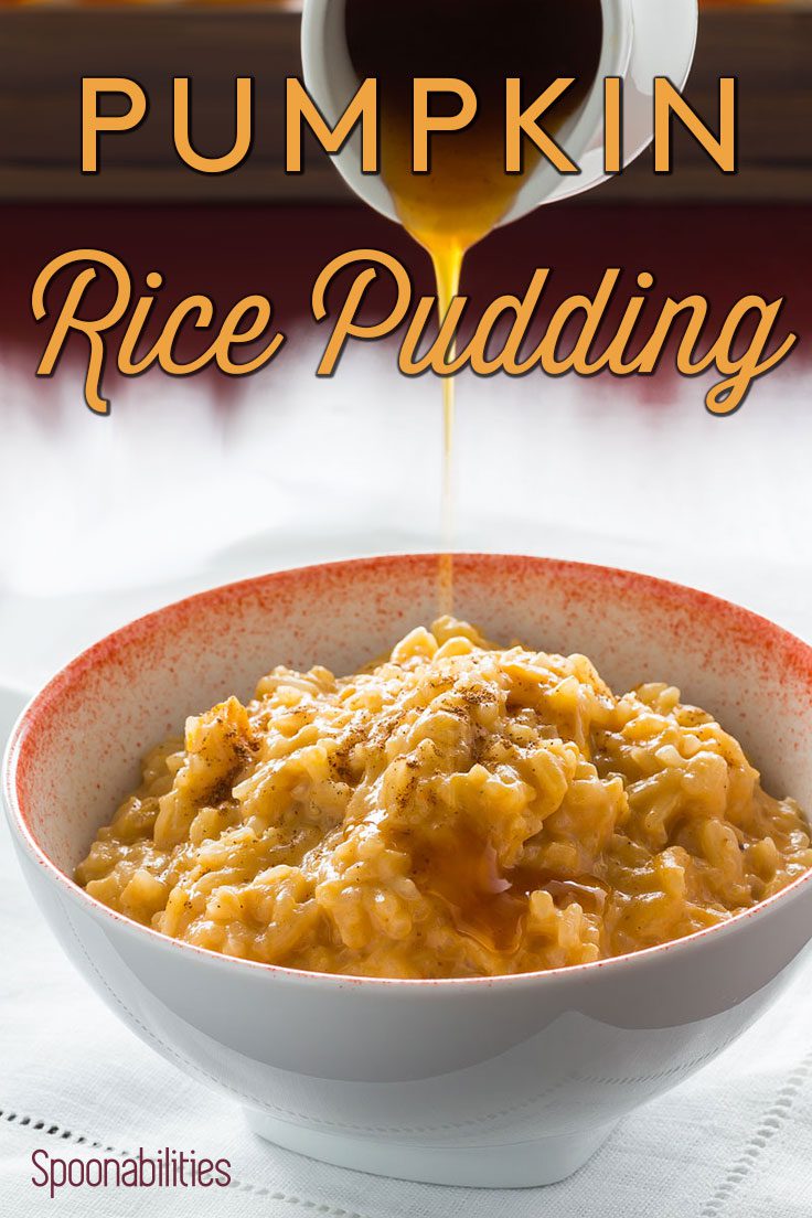 Pumpkin Rice Pudding Recipe with Coconut Milk & Vermont Maple Syrup