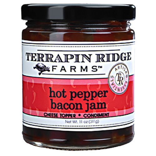 Hot Pepper Bacon Jam produced by Terrapin Ridge Farms. Buy at Spoonabilities.com