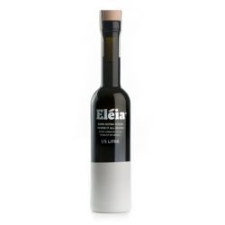 Eleia Kosher certified Extra Virgin Olive Oil is a high quality oil with fruity and intense aroma and a well balanced taste alluding to wild herbs. EVOO shown in 200ml glass bottle. Available at Spoonabilities.com