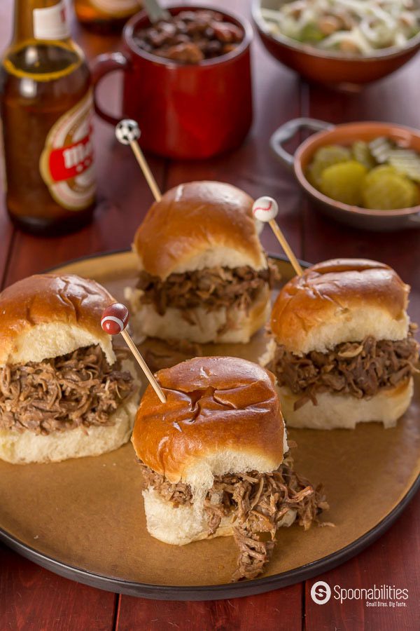 Salted Caramel Pulled Pork Slider is a perfect recipe for your summer BBQ weekends. 