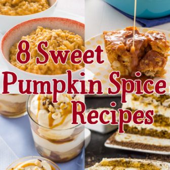 8 Sweet Pumpkin Spice Recipes you are going to want to make. Our most popular sweet pumpkin spice recipes, including homemade Pumpkin Spice Mocha and Pumpkin Tiramisu Cake. Just in time for pumpkin season. Enjoy!