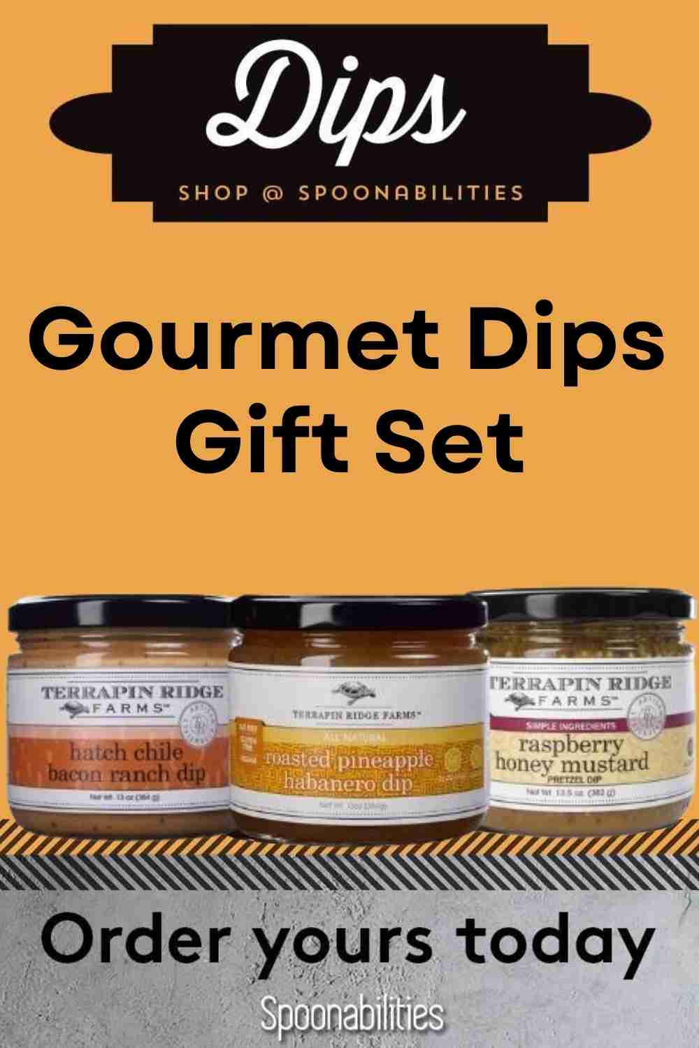 Gourmet Dips Gift Set 3-pack