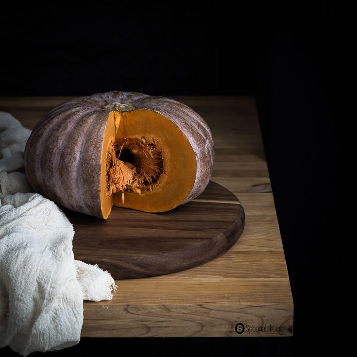 Roasted Pumpkin Bisque is made from real Calabazas and roasted with honey, olive oil and Ras Hanout for a Moroccan aromatic touch. Spoonabilities.com