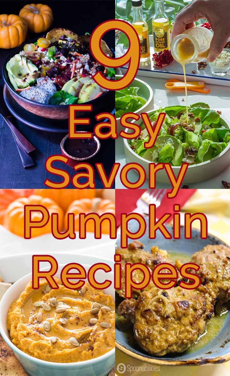 9 Easy Savory Pumpkin Recipes you will want to try!