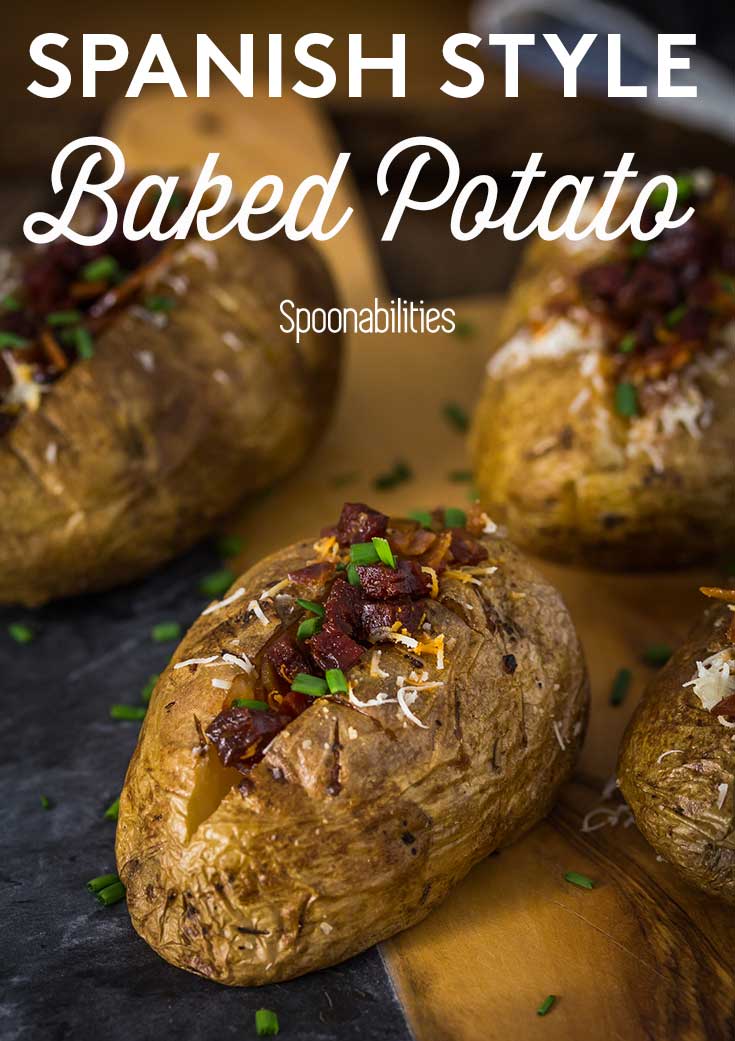 Spanish Style Baked Potato