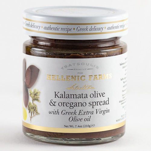 Kalamata Olive & Oregano Spread from Hellenic Farms. Available at Spoonabilities.com