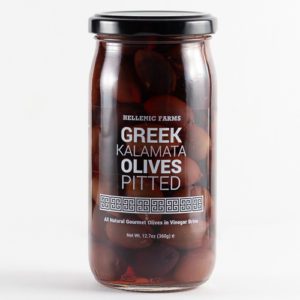 Jar of Pitted Greek Kalamata Olives from Hellenic Farms