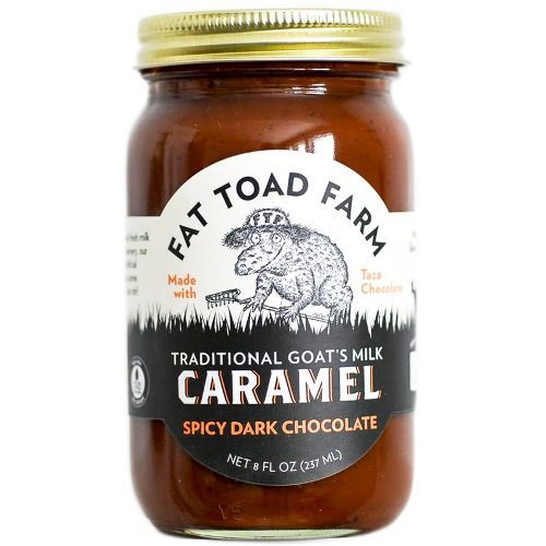 Caramel Spicy dark chocolate Goats Milk Fat Toad Farm