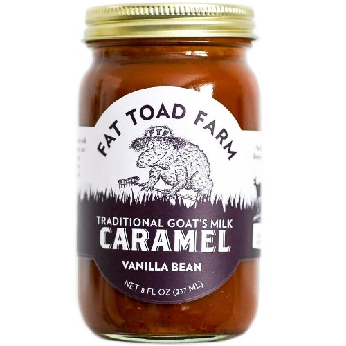 Caramel Vanilla bean Goats Milk Fat Toad Farm