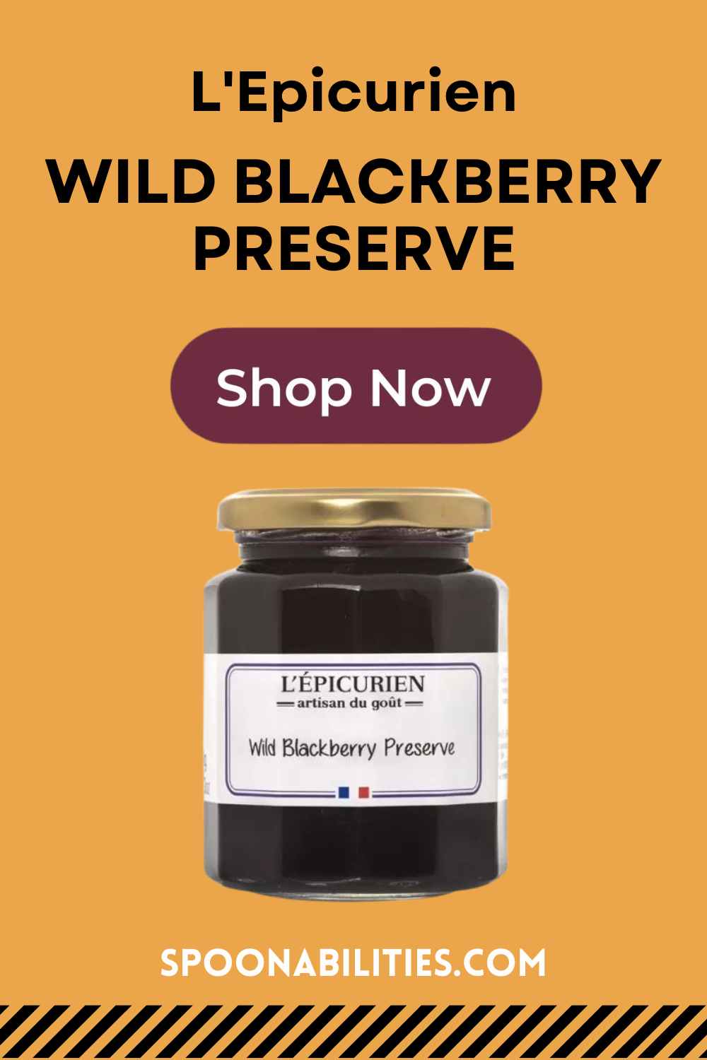 Wild Blackberry Preserve L\'Epicurien