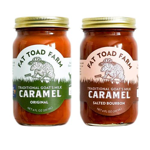 Caramel Sauce you choose 2-pack of any two Fat Toad Farm Goats Milk Caramel Sauces