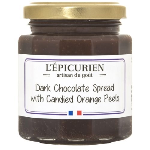 Dark Chocolate & Candied Orange Spread L'Epicurien