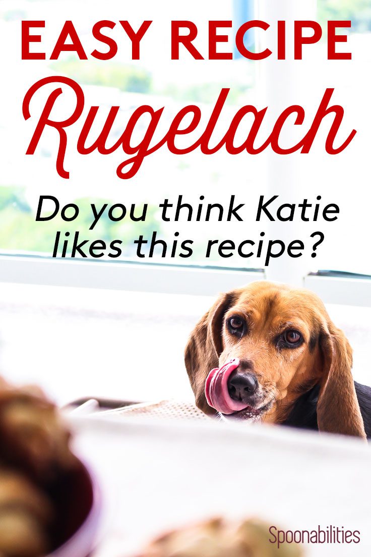 I think our dog Katie wants one of these Easy Rugelach cookies