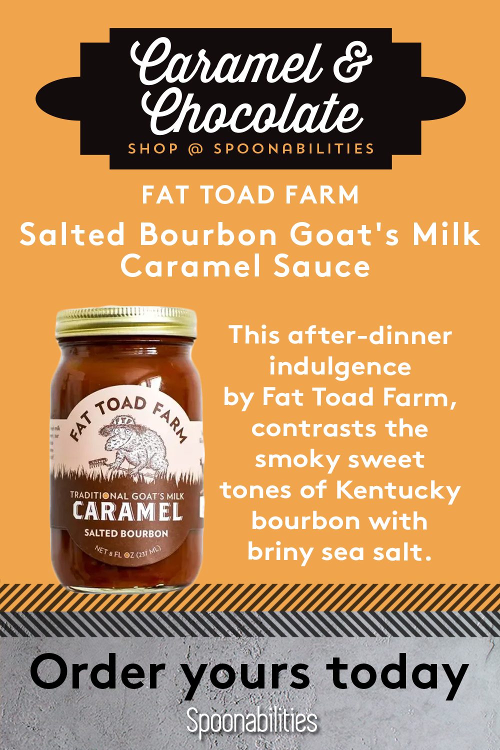 Goat\'s Milk Caramel Sauce Salted Bourbon 2-pack