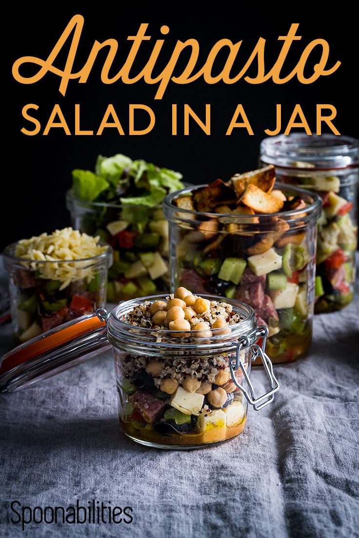 How to Pack Salad in a Jar - Four to Cook For