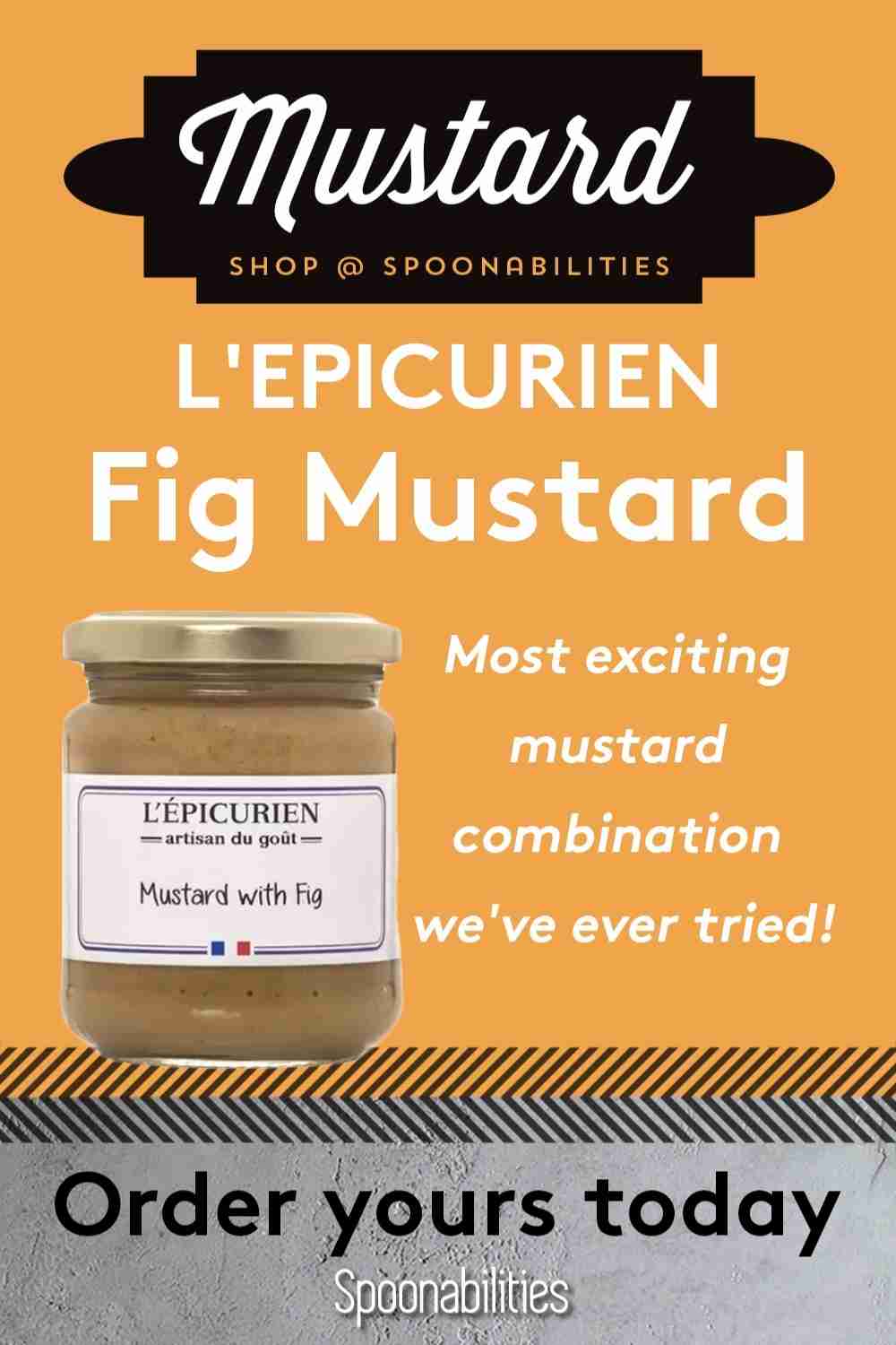 Fig Mustard L\'Epicurien