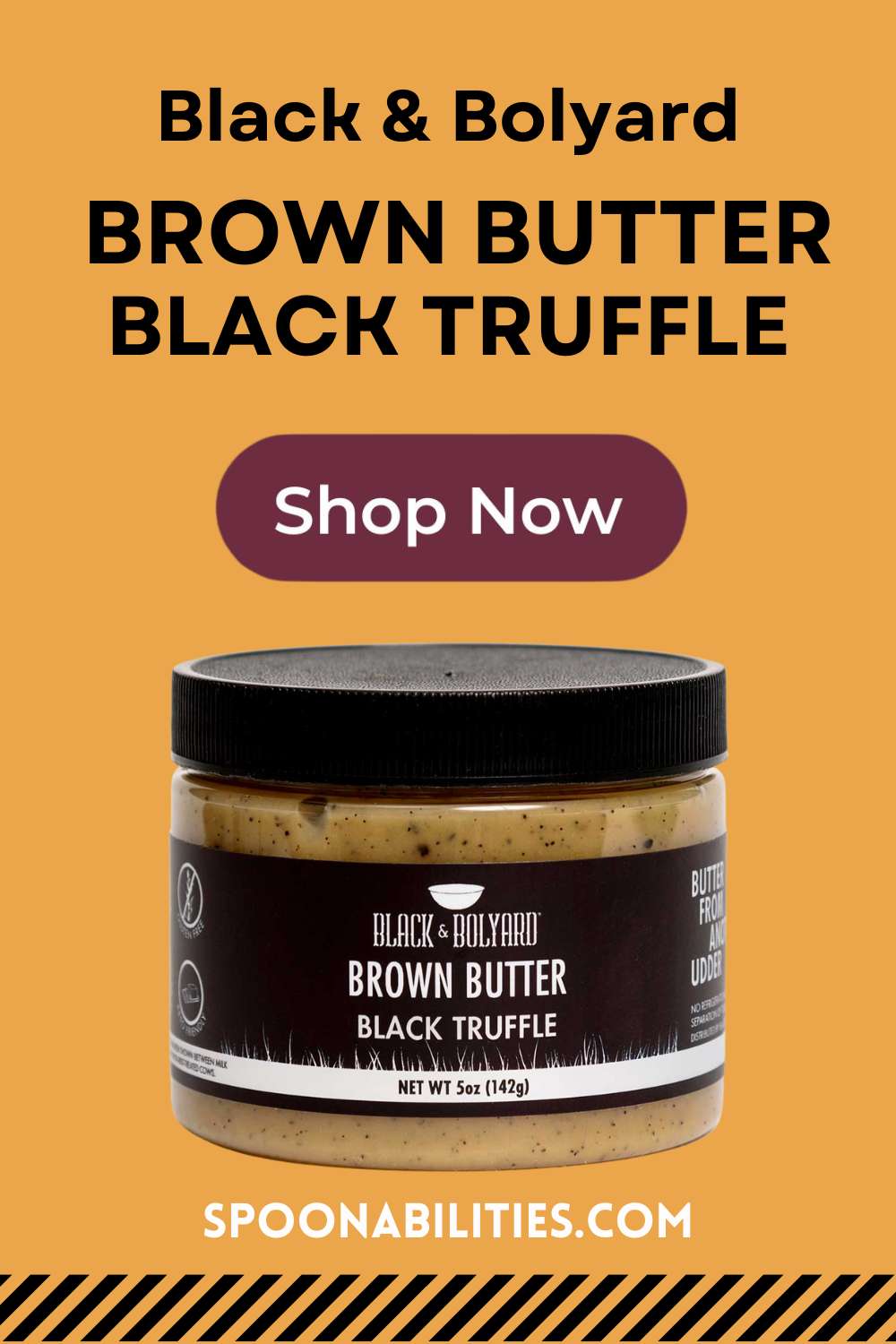 Brown Butter Black Truffle Favor 3-pack