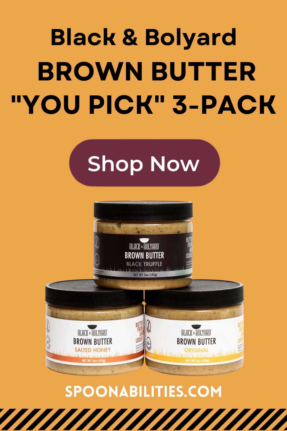 10% off Brown Butter at Black & Bolyard