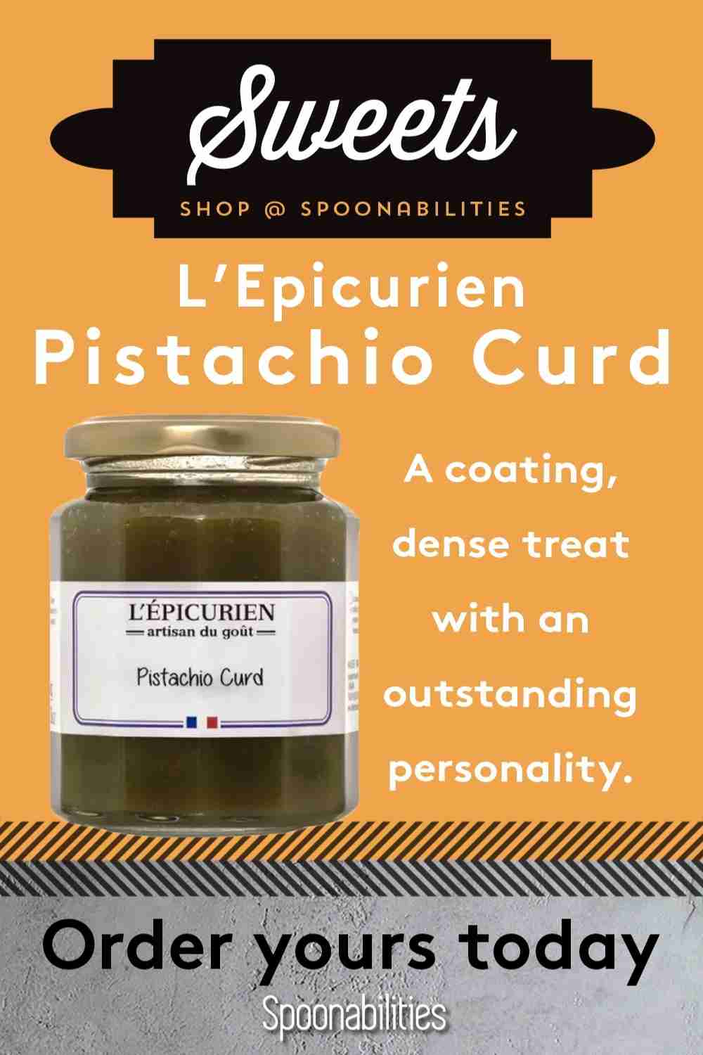 Pistachio Curd by L\'Epicurien