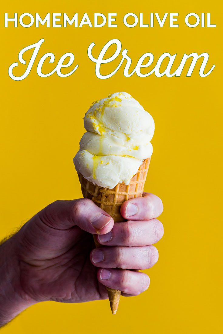 Olive Oil Ice Cream Recipe with LIÁ Premium EVOO