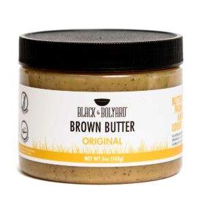 product jar of Brown Butter Original flavor from Black & Bolyard