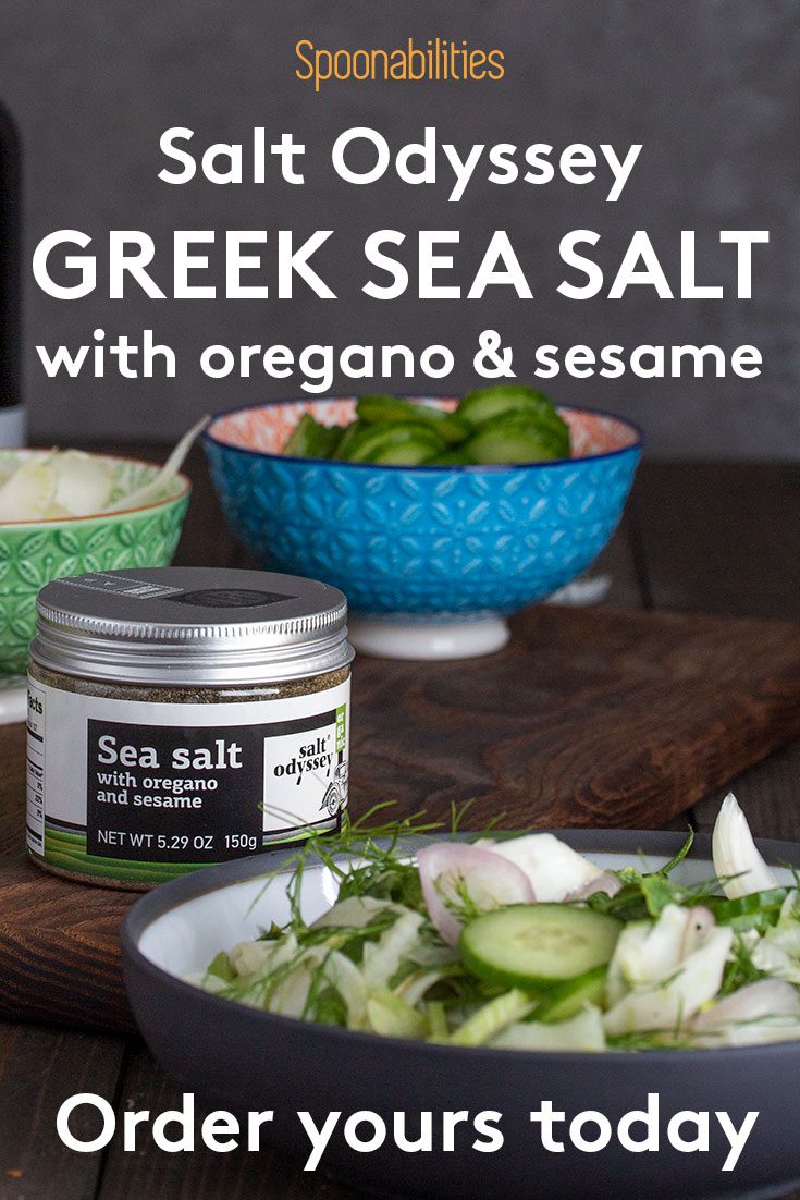 Salt Odyssey Sea Salt with Oregano and Sesame
