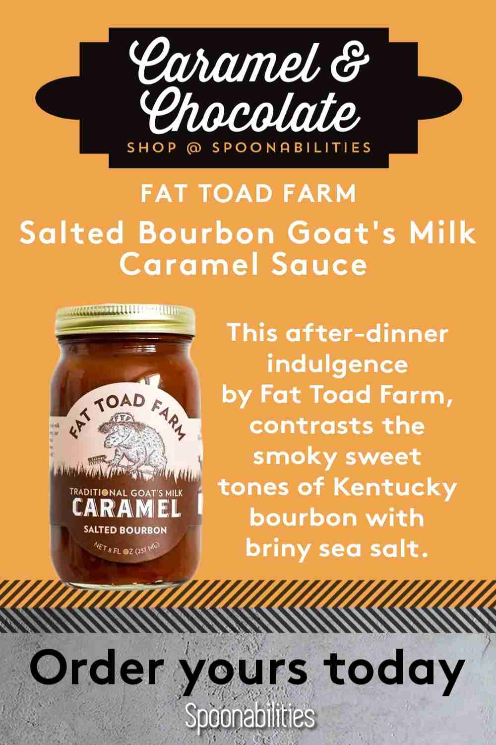 Salted Bourbon Caramel Sauce