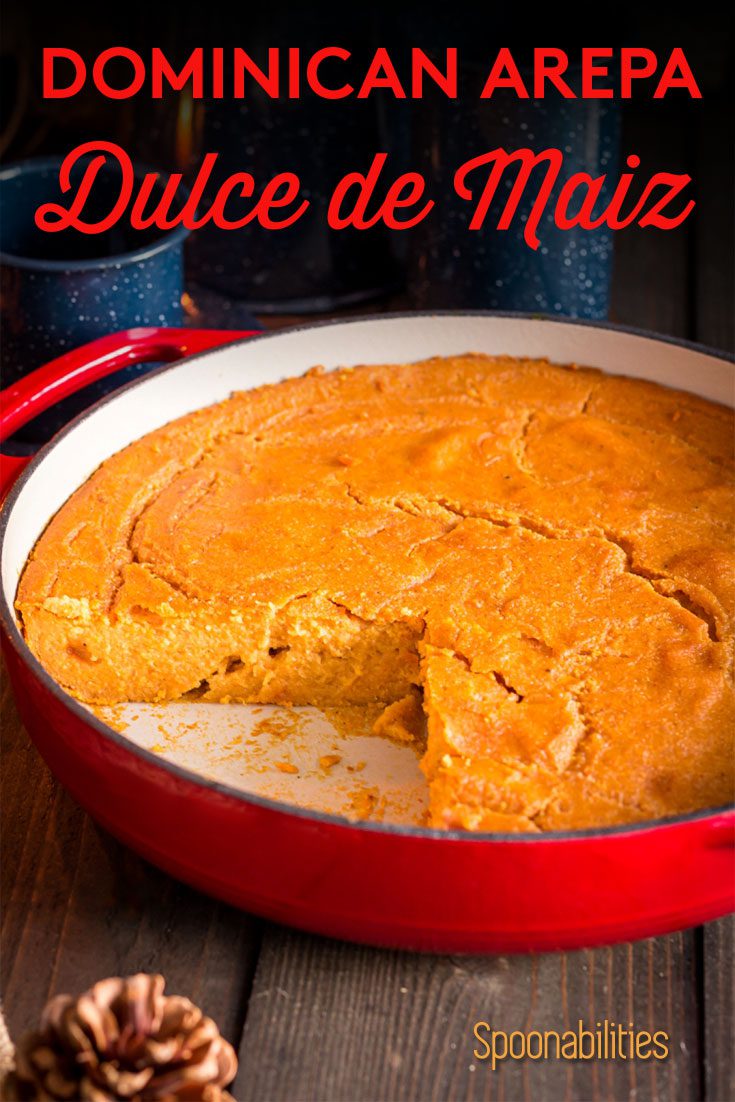 Dominican Arepa Dulce De Maiz