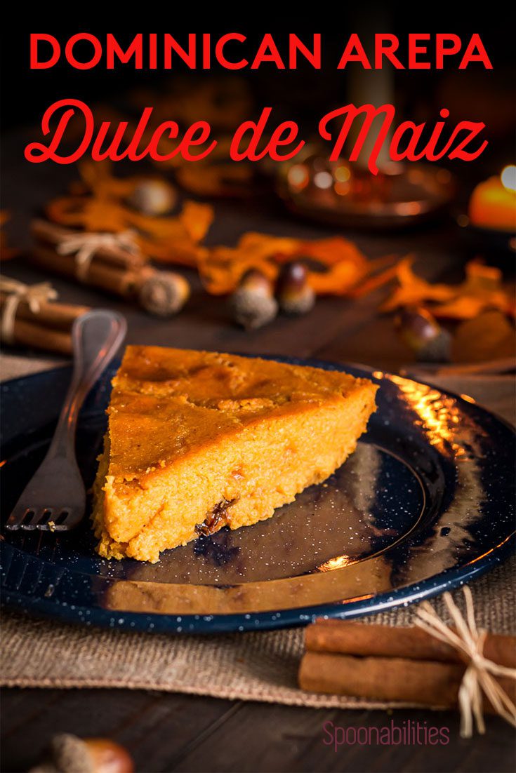 Dominican Arepa Dulce De Maiz | Cornmeal Coconut Cake with Pumpkin | Torta Dominicana