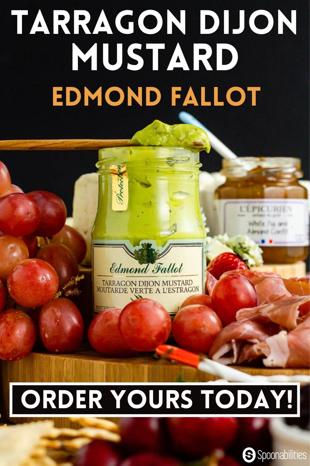 Tarragon Dijon Mustard Edmond Fallot 2-pack