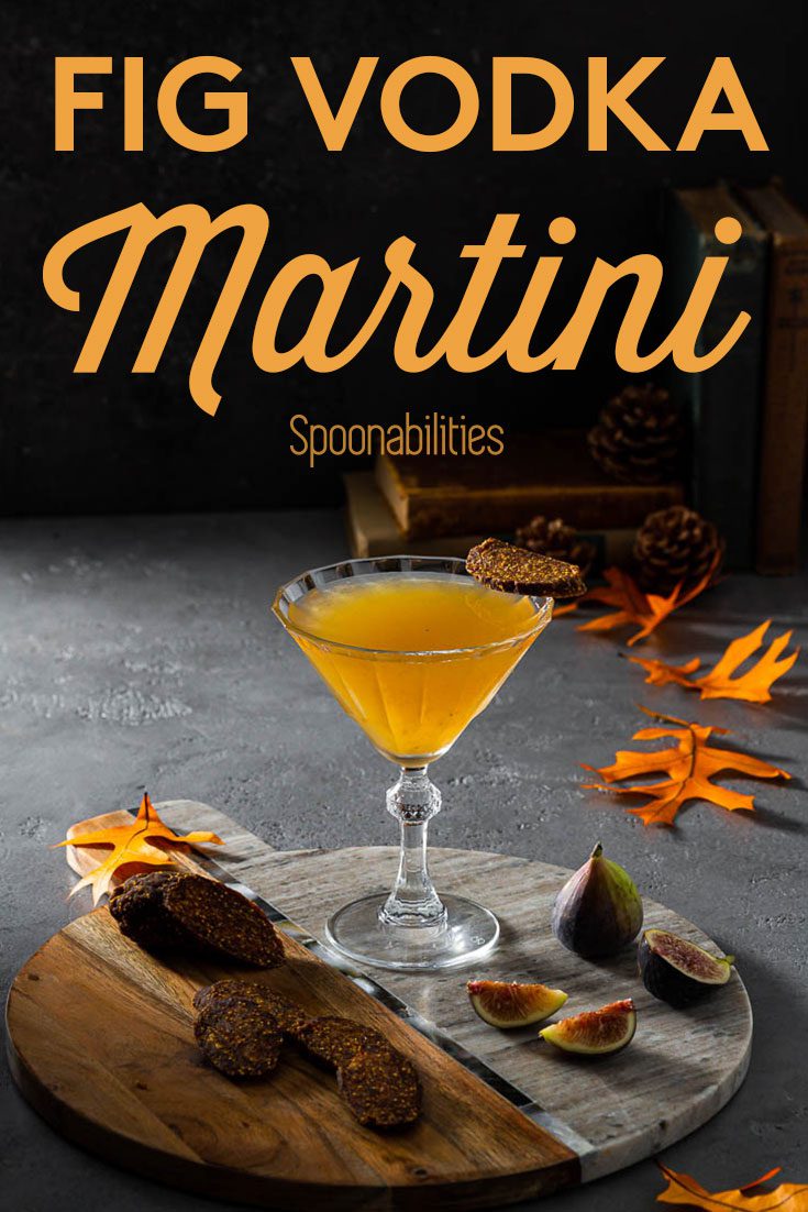 Fig Vodka Martini