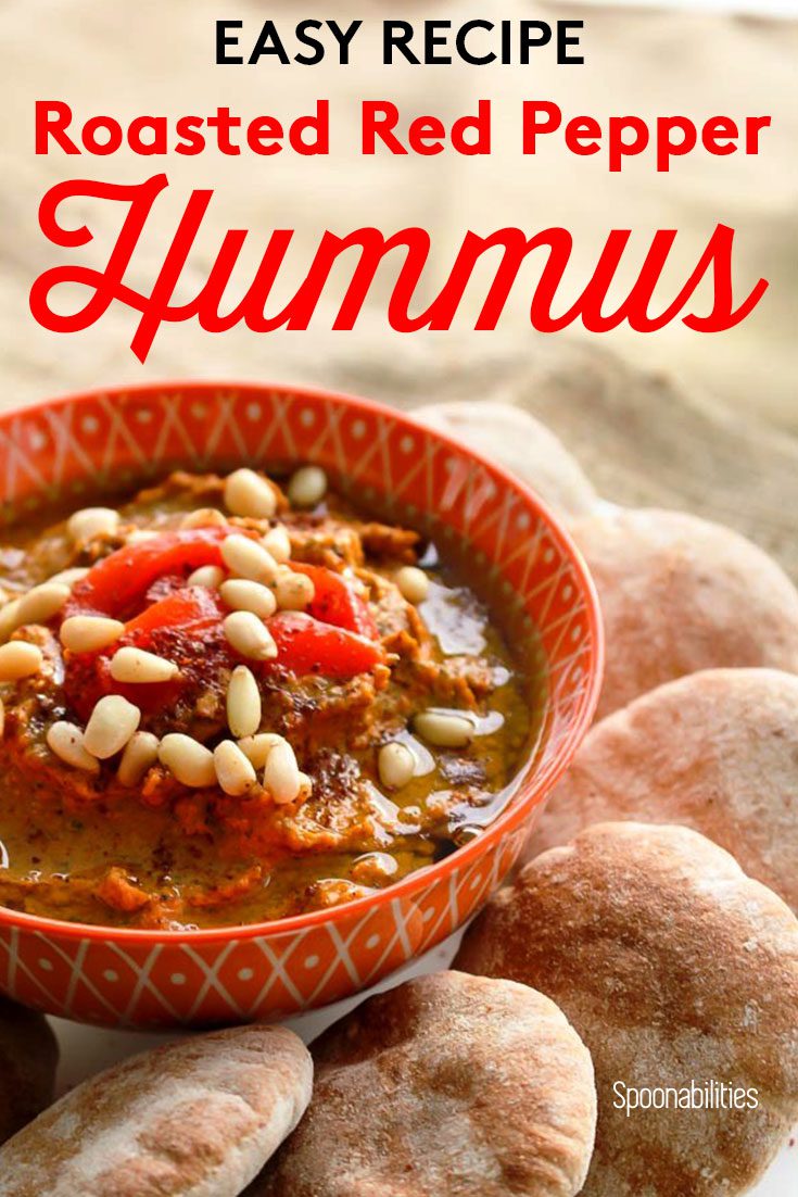 Roasted Red Pepper Hummus