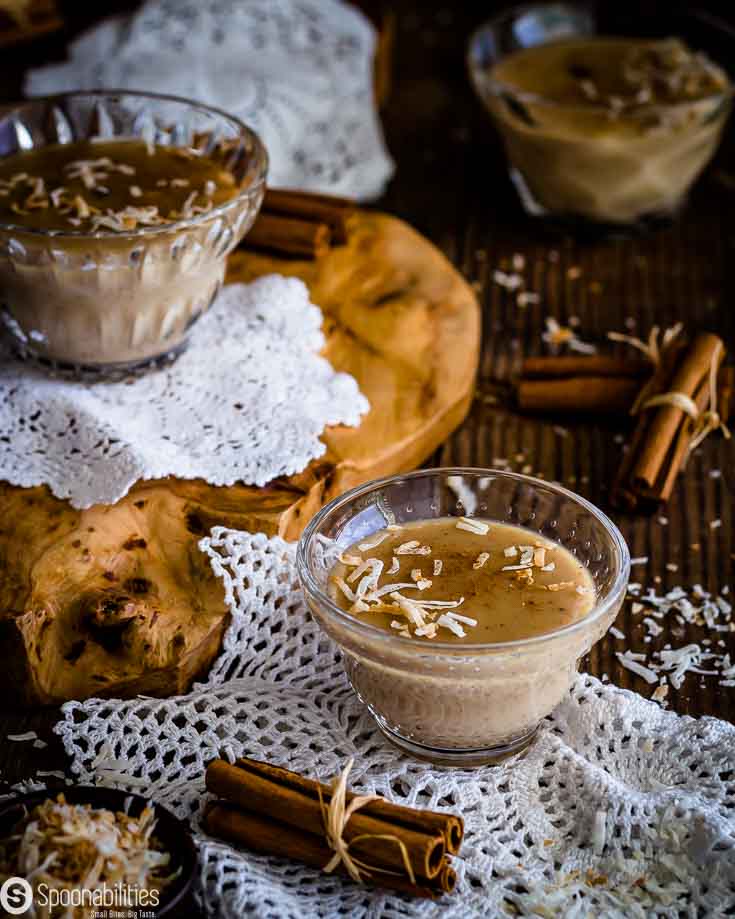 Jalea de batata Dulce or white Sweet potato pudding is a Dominican Dessert served during Easter week. recipe at Spoonabilities.com