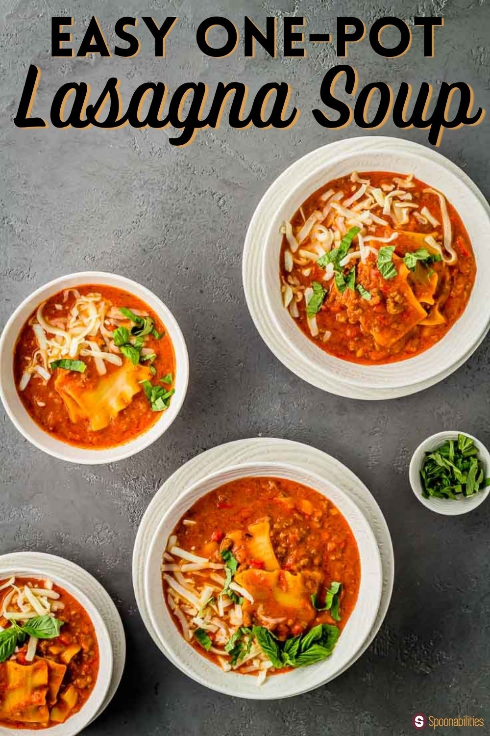 Easy One-Pot Lasagna Soup Recipe