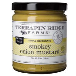 Smokey Onion Mustard is a dream come true for burger and brat lovers. The natural smoke flavor & crispy onions take your chicken salad or deviled egg recipes to a whole new level!