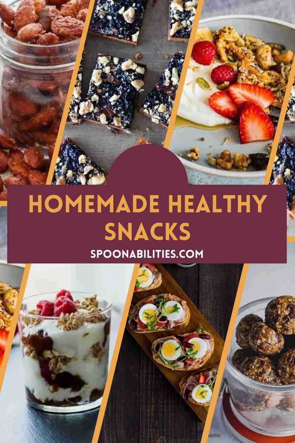 Homemade Healthy Snacks for virtual school breaks