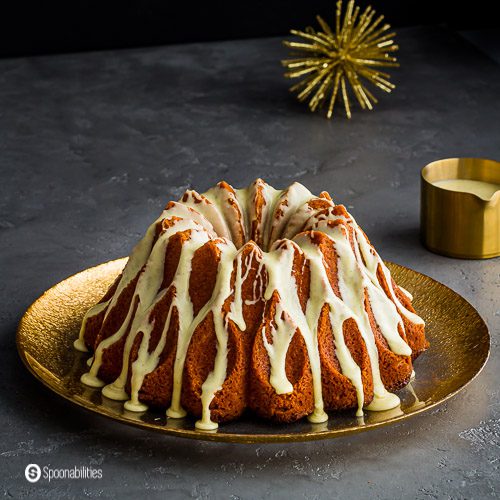 Eggnog Mini Bundt Cakes