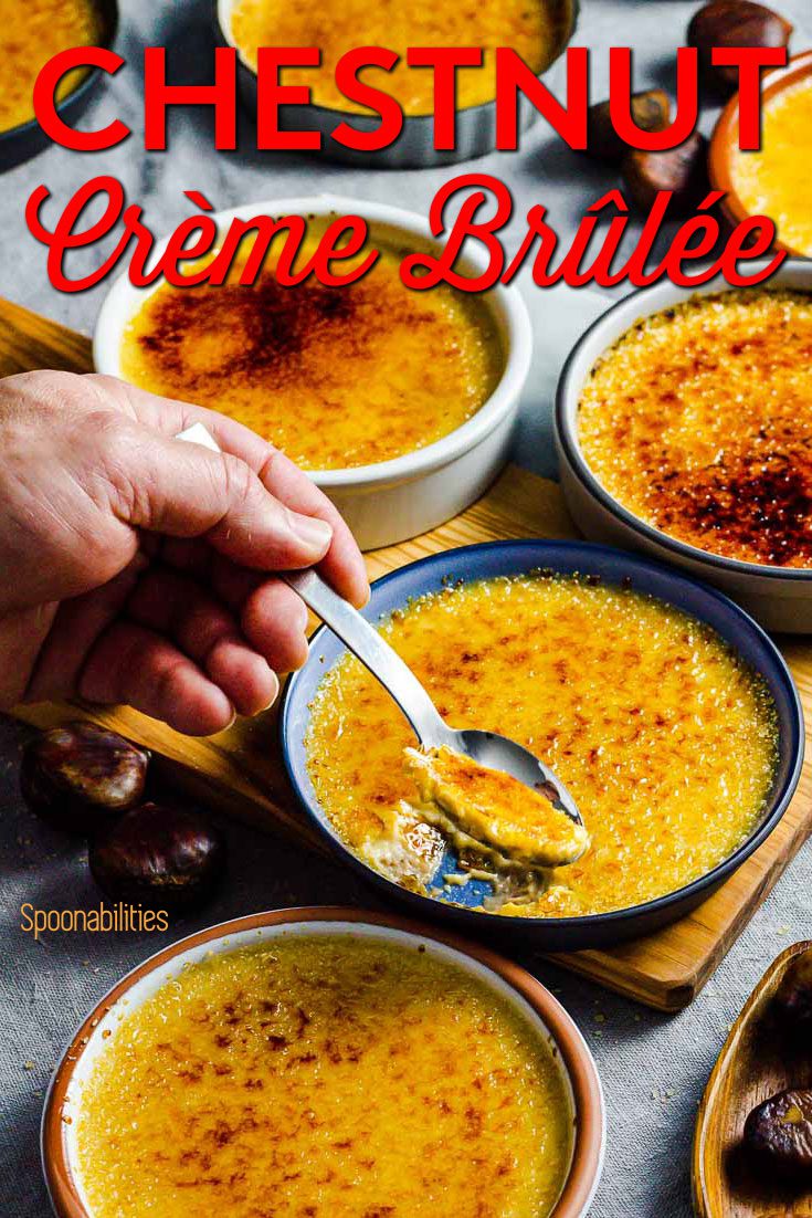 Chestnut Crème Brûlée with Clément Faugier Chestnut Spread