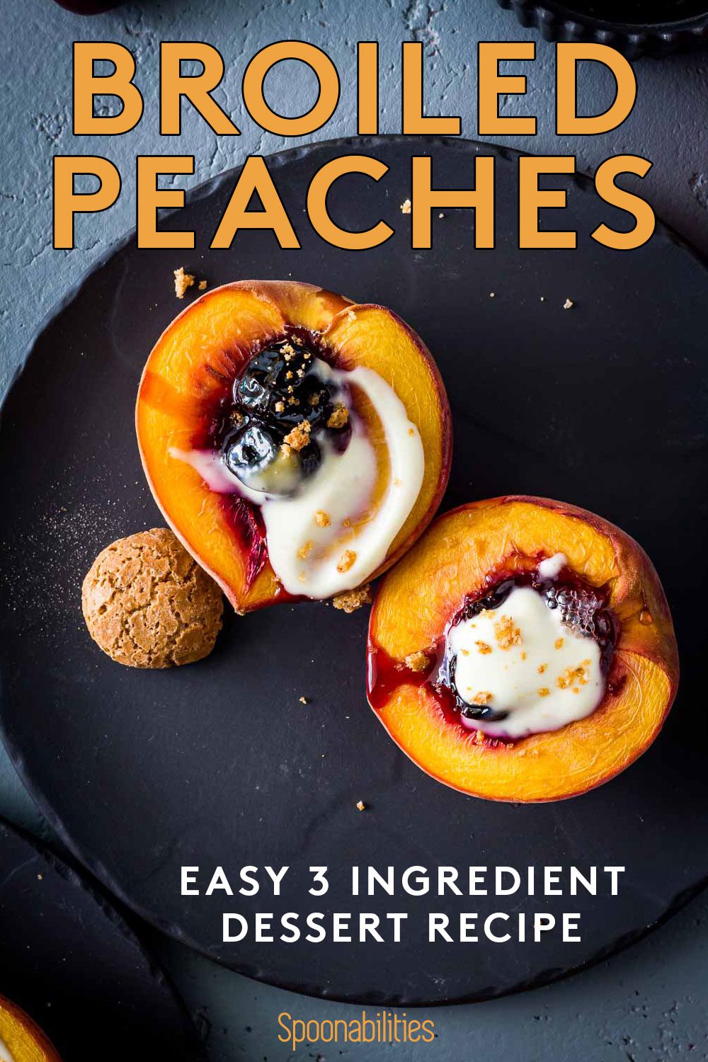 Broiled Peaches, Easy Baked Peach Dessert