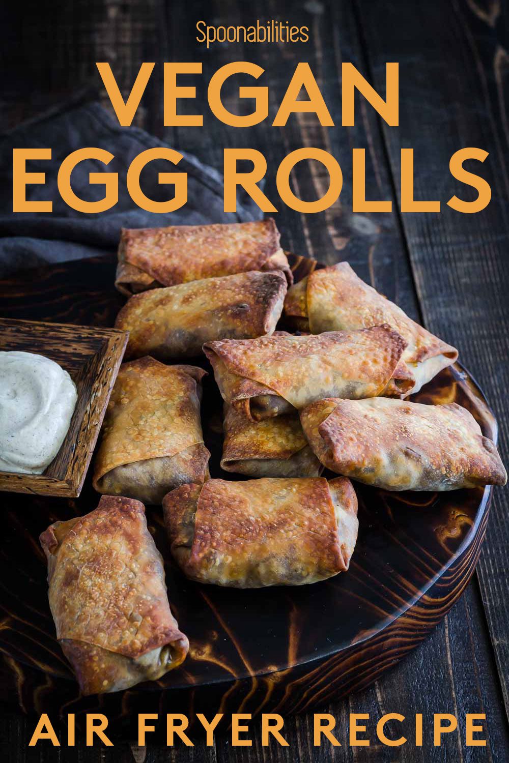 Egg rolls au smoked meat à l'air fryer - 5 ingredients 15 minutes