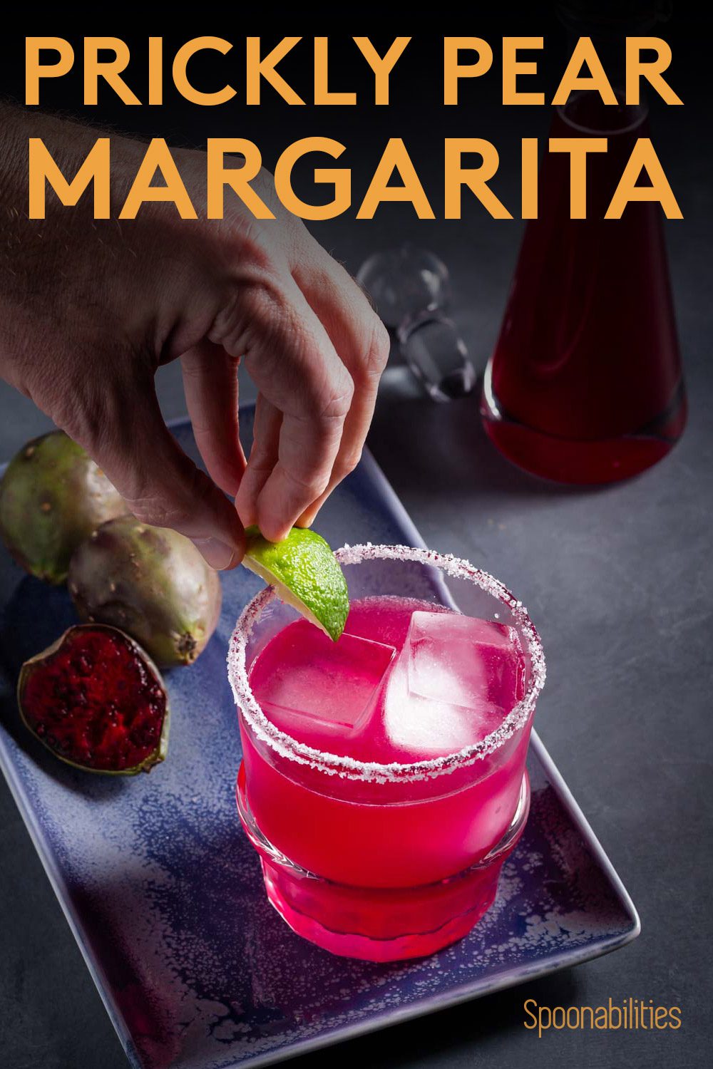 Prickly Pear Margarita | Fruity Cocktail