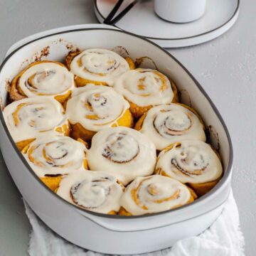 a photo of Pumpkin Cinnamon Rolls