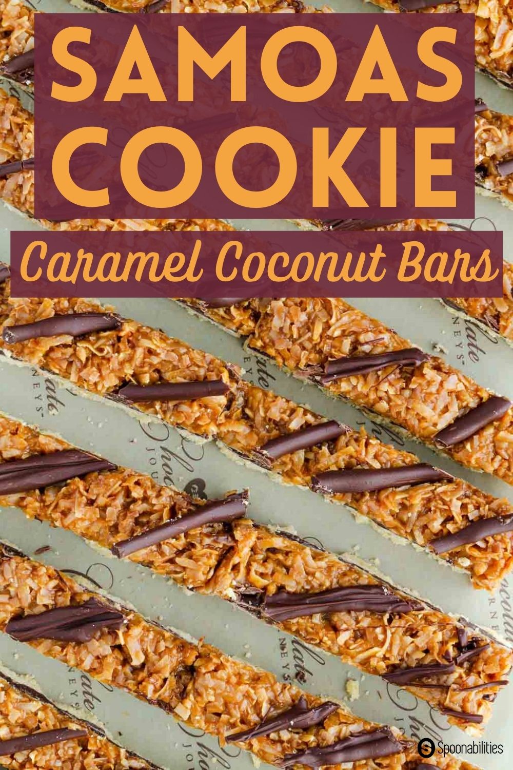 Samoas Cookie Caramel Coconut Bars | Caramel DeLites