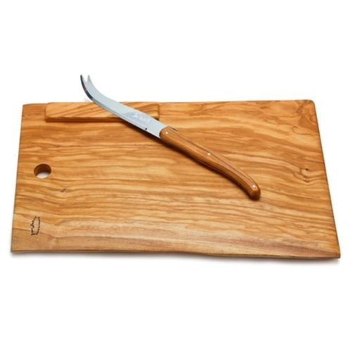 Rustic-Range-Olive-Wood-Cheese-Board-&-Knife-JD01386-Spoonabilities