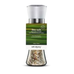 product image of Sea Salt with Mediterranean Herbs from Salt Odyssey ceramic mill